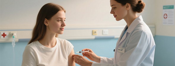 Вакцинация против ветряной оспы (ВАРИЛРИКС, с 1-го года) (1 процедура)