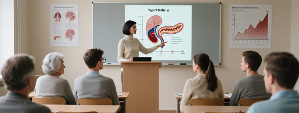 Школа для пациентов с сахарным диабетом (индивидуальное занятие) 10 занятий