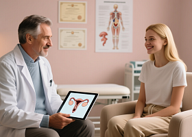 Скидка 20% на комплексный прием гинеколога с УЗИ в январе